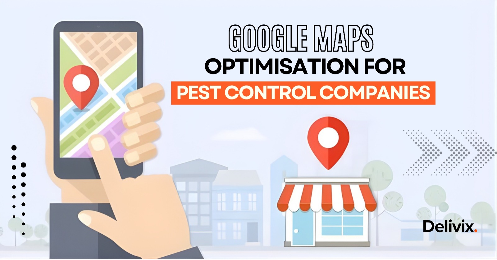 google maps optimisation for pest control