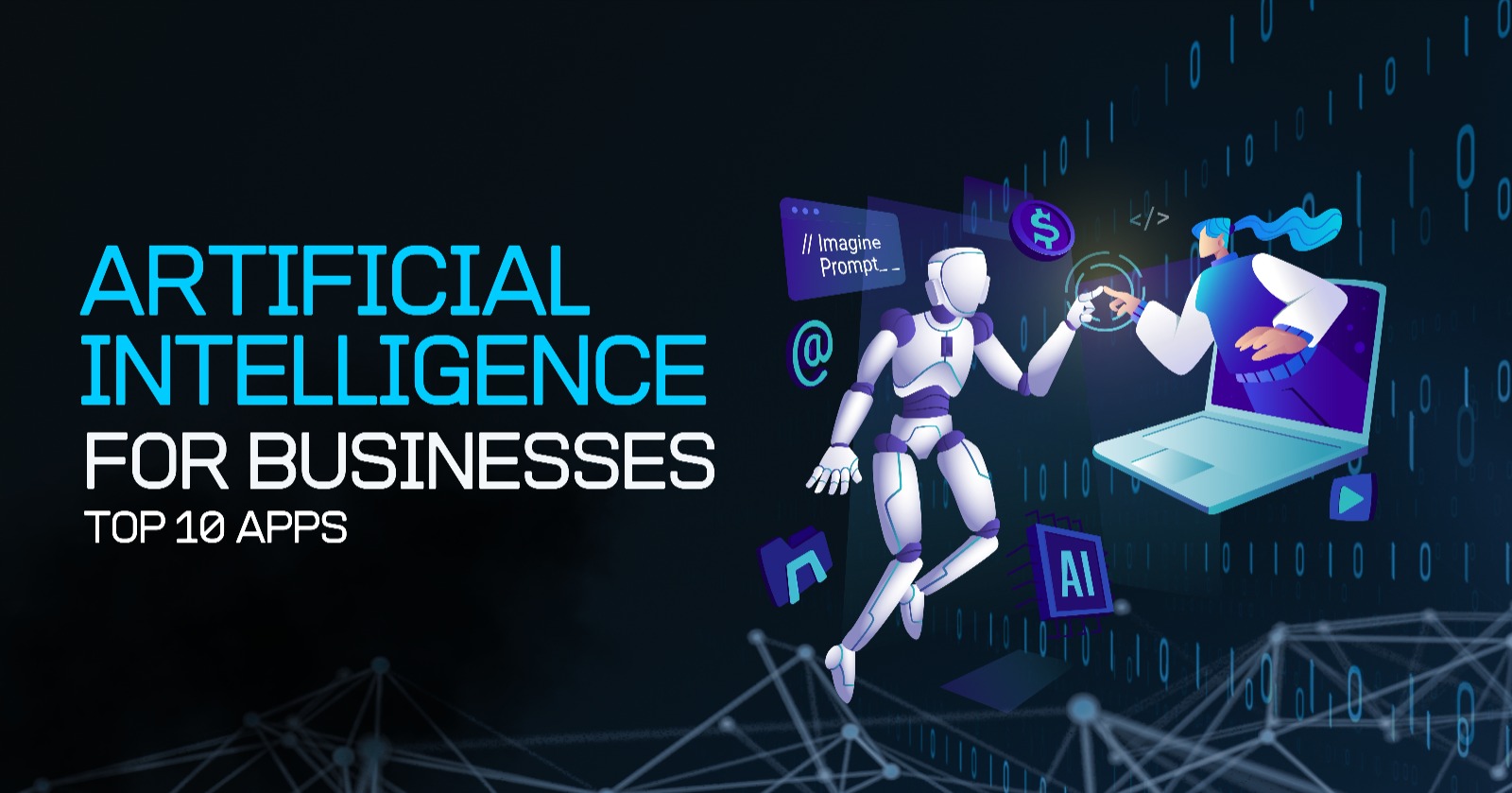 top 10 AI apps for businesses