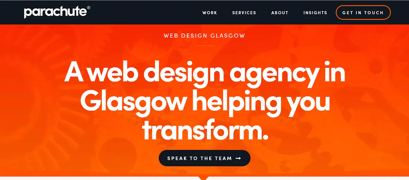 parachute home page
